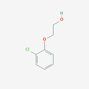 molecular formula C8H9ClO2 B099853 2-(2-氯苯氧基)乙醇 CAS No. 15480-00-9