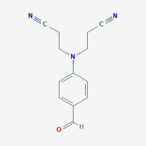 Propanenitrile, 3,3'-[(4-formylphenyl)imino]bis-