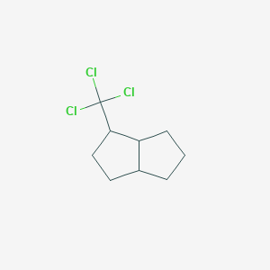 molecular formula C9H13Cl3 B099894 Octahydro-1-(trichloromethyl)pentalene CAS No. 18127-07-6