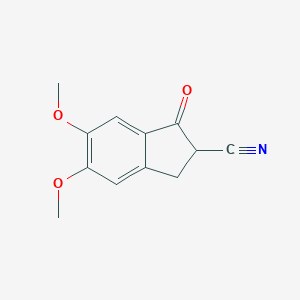 2-Cyano-5,6-dimethoxy-indan-1-one