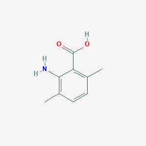 molecular formula C9H11NO2 B099903 2-Amino-3,6-dimethylbenzoic acid CAS No. 15540-91-7
