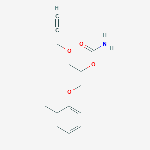 1-(2-Propynyloxy)-3-(o-tolyloxy)-2-propanol carbamate
