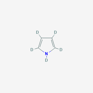 molecular formula C4H5N B099909 吡咯-d5 CAS No. 18430-85-8