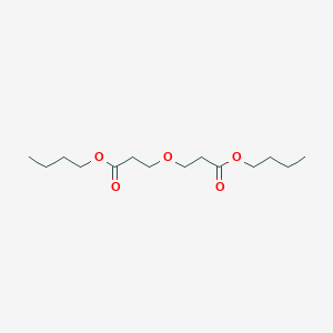 molecular formula C14H26O5 B099911 Butyl 3-(3-butoxy-3-oxopropoxy)propanoate CAS No. 17615-30-4