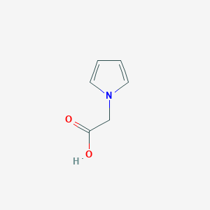 molecular formula C6H7NO2 B099913 1H-pyrrol-1-ylacetic acid CAS No. 19167-98-7