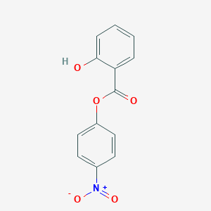 molecular formula C13H9NO5 B099920 4-Nitrophenyl salicylate CAS No. 17374-48-0