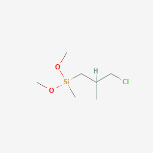 (3-Chloro-2-methylpropyl)dimethoxymethylsilane