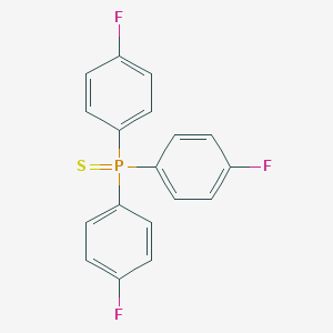 molecular formula C18H12F3PS B099951 Tris(4-fluorophenyl)phosphine sulfide CAS No. 18437-80-4