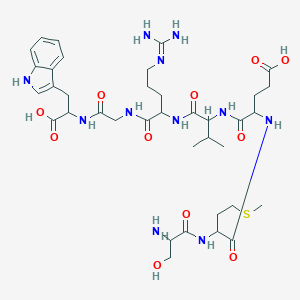 molecular formula C37H57N11O11S B009996 delta-MSH CAS No. 100930-04-9
