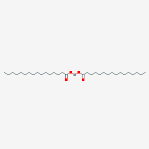 molecular formula C16H31O2Pb+ B099960 Di(hexadecanoyloxy)lead CAS No. 15773-56-5