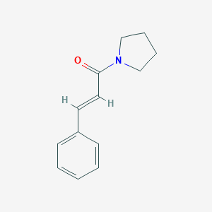 molecular formula C13H15NO B099965 Cinnamic acid pyrrolidid CAS No. 19202-21-2