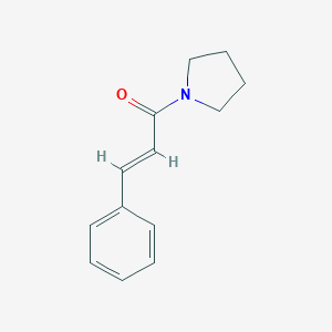 molecular formula C13H15NO B099965 1-Cinnamoylpyrrolidine CAS No. 19202-21-2