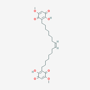 molecular formula C30H40O8 B099972 Ardisiaquinone A CAS No. 18799-05-8