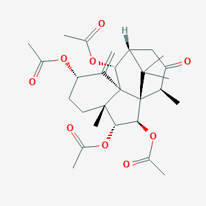 molecular formula C28H38O9 B099973 Taxinin L CAS No. 18530-11-5