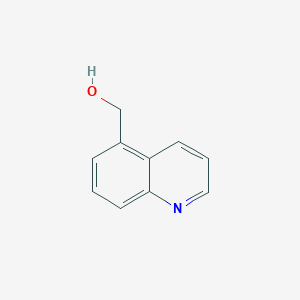 molecular formula C10H9NO B099982 Quinolin-5-ylmethanol CAS No. 16178-42-0