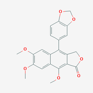 molecular formula C22H18O7 B099994 Justicidin C CAS No. 17803-12-2