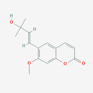 molecular formula C15H16O4 B099997 Suberenol CAS No. 18529-47-0